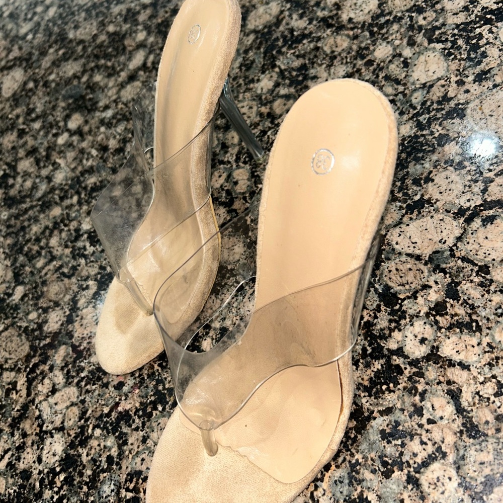 Cream Heels with Modern Twist